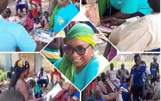 Distribution de fournitures scolaires :